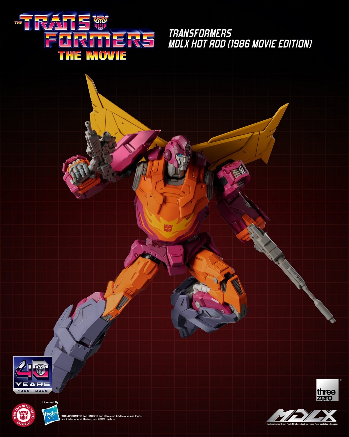 予約 threezero MDLX 『トランスフォーマー』 ホットロッド