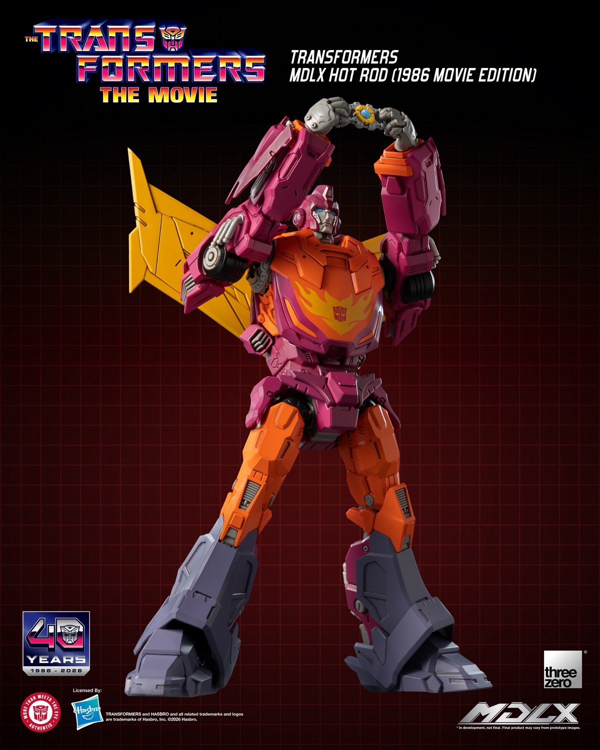 予約 threezero MDLX 『トランスフォーマー』 ホットロッド