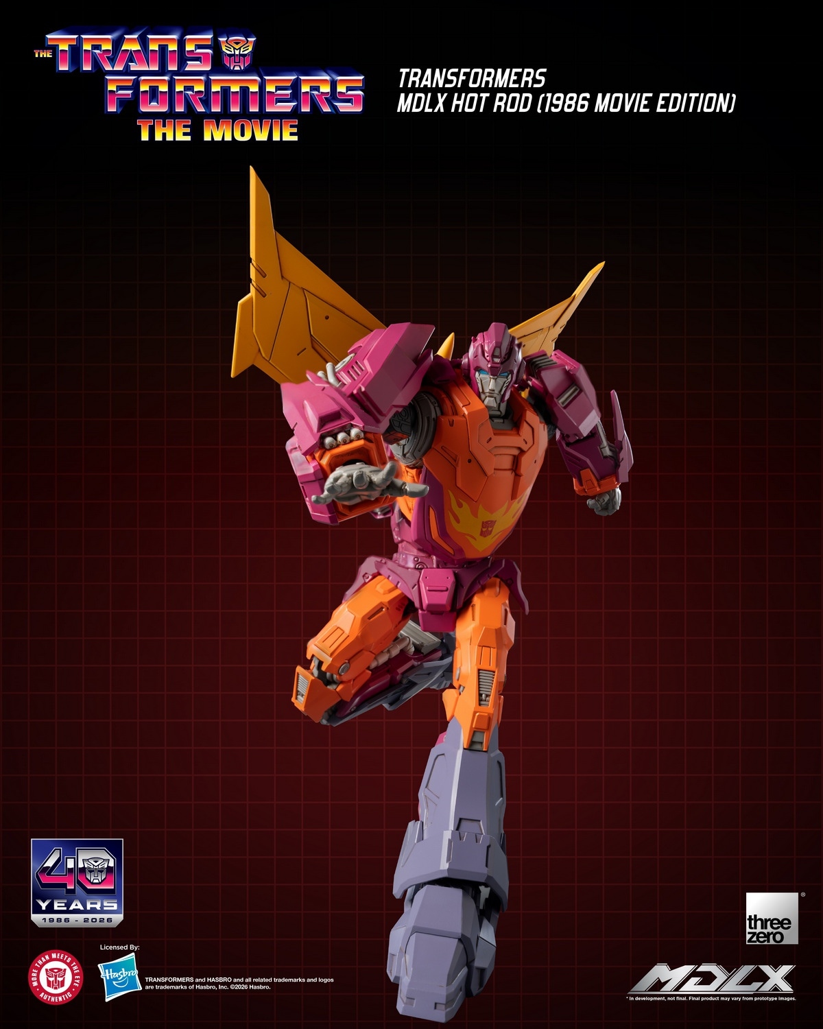 予約 threezero MDLX 『トランスフォーマー』 ホットロッド