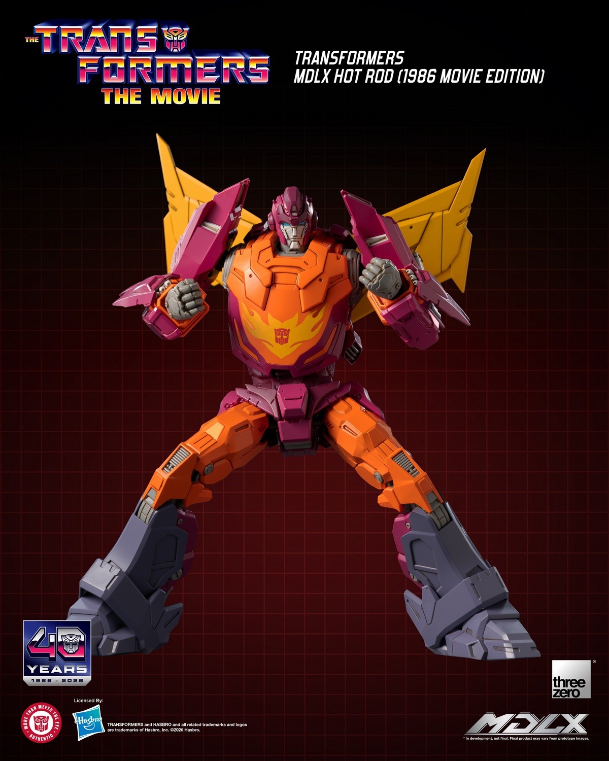 ホットロット　置き物　フィギュア 予約 threezero MDLX 『トランスフォーマー』 ホットロッド