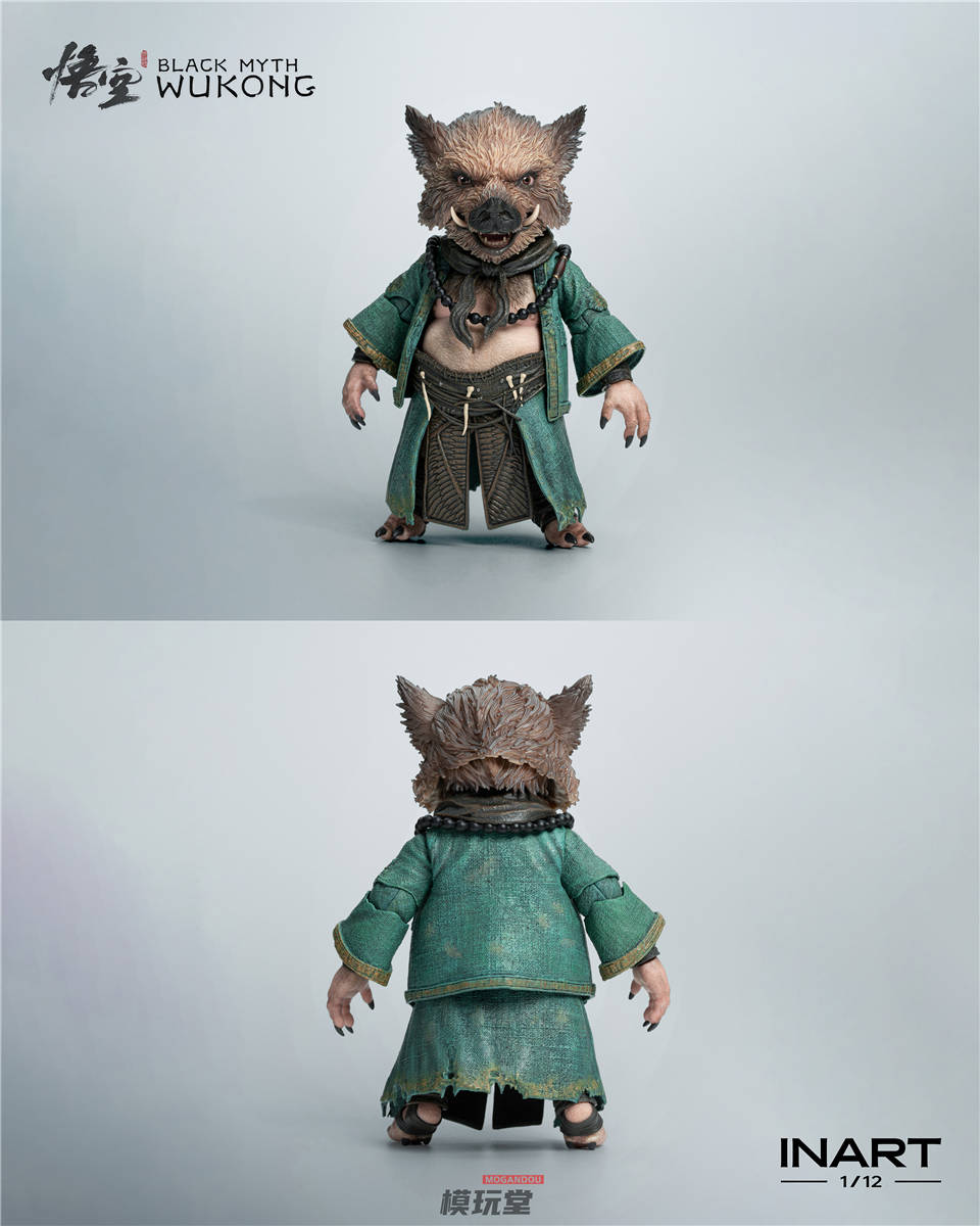 INART 黒神話：悟空 猪八戒 1/12 アクションフィギュア Wukong Amazon.co.jp: HiPlay INART 1/12 『黒神話：悟空』猪八戒 MAG