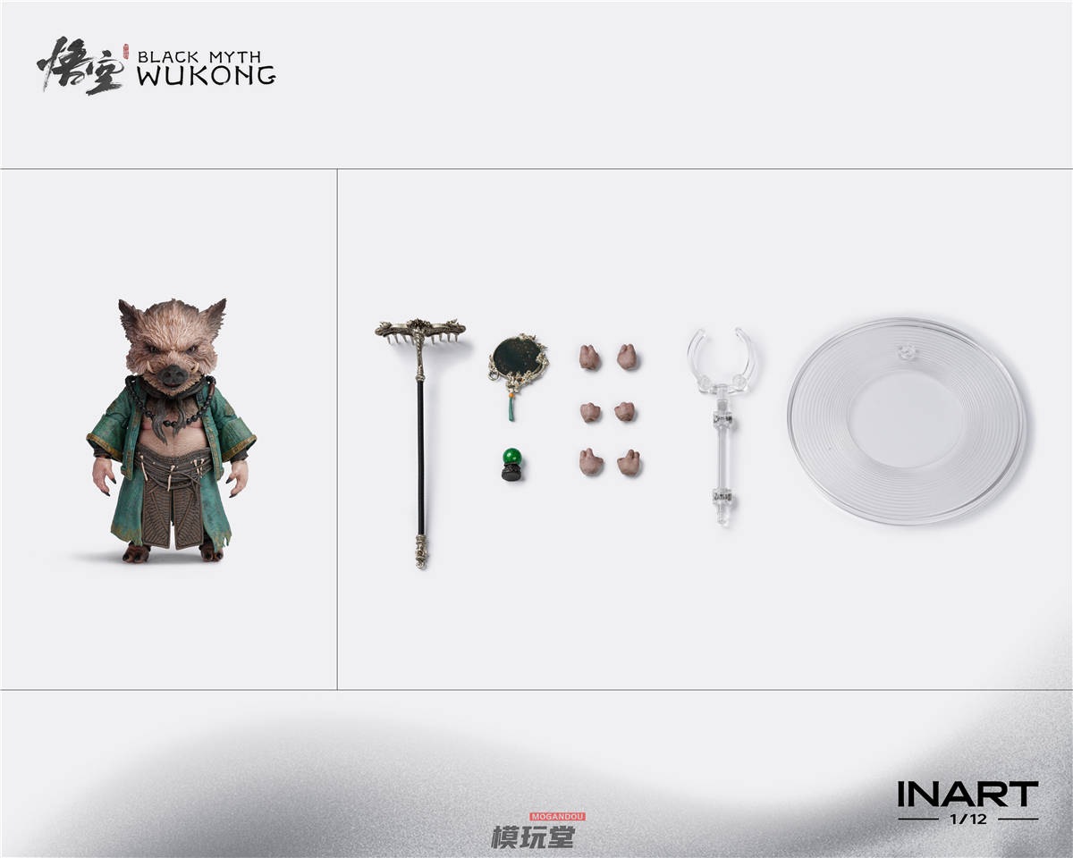 予約 INART 1/12 『黒神話 : 悟空』 猪八戒 公式.Ver / 代理.Ver