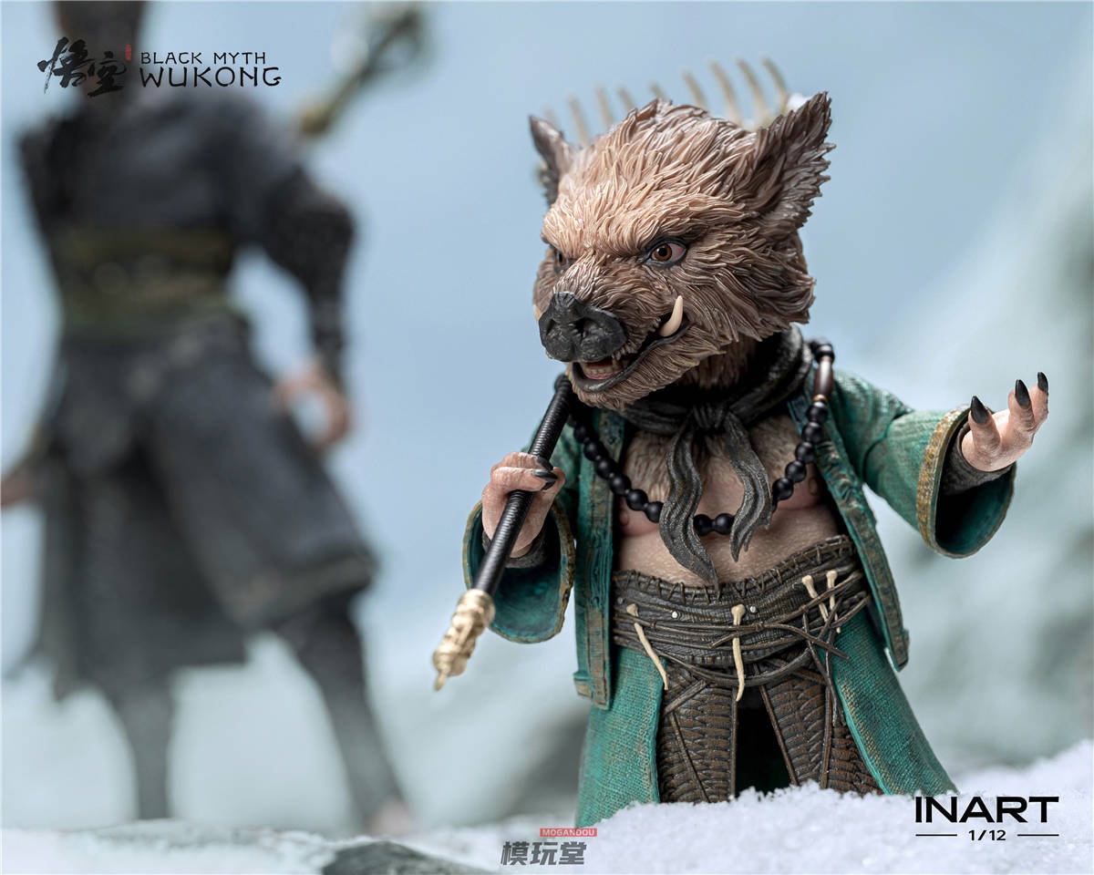 INART 黒神話：悟空 猪八戒 1/12 アクションフィギュア Wukong Amazon.co.jp: HiPlay INART 1/12 『黒神話：悟空』猪八戒 MAG