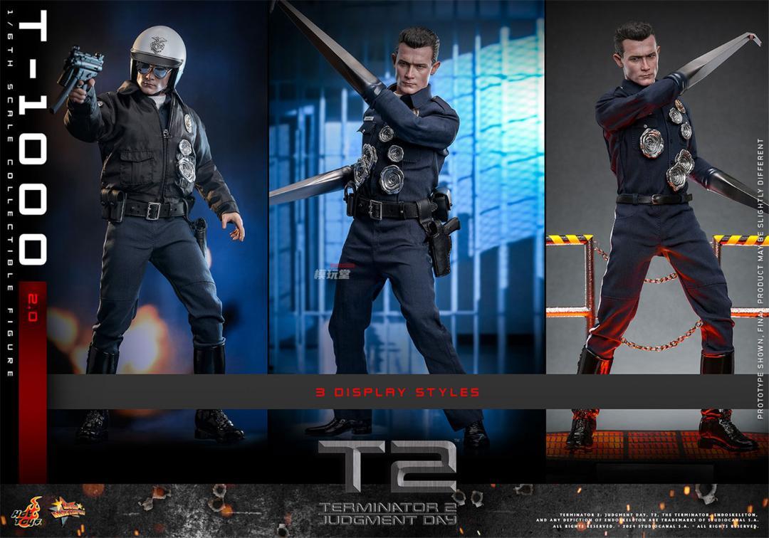 ホットトイズ 1/6 『ターミネーター 2』 T-1000 (2.0版) MMS774