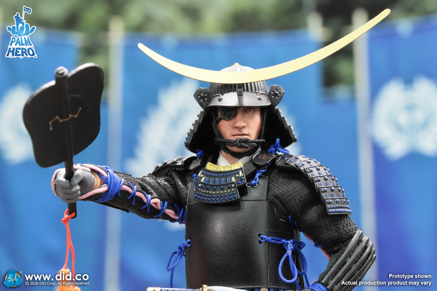 予約 DID 1/12 『戦国の英雄』シリーズ 第4弾 伊達政宗 XJ80030 Palm