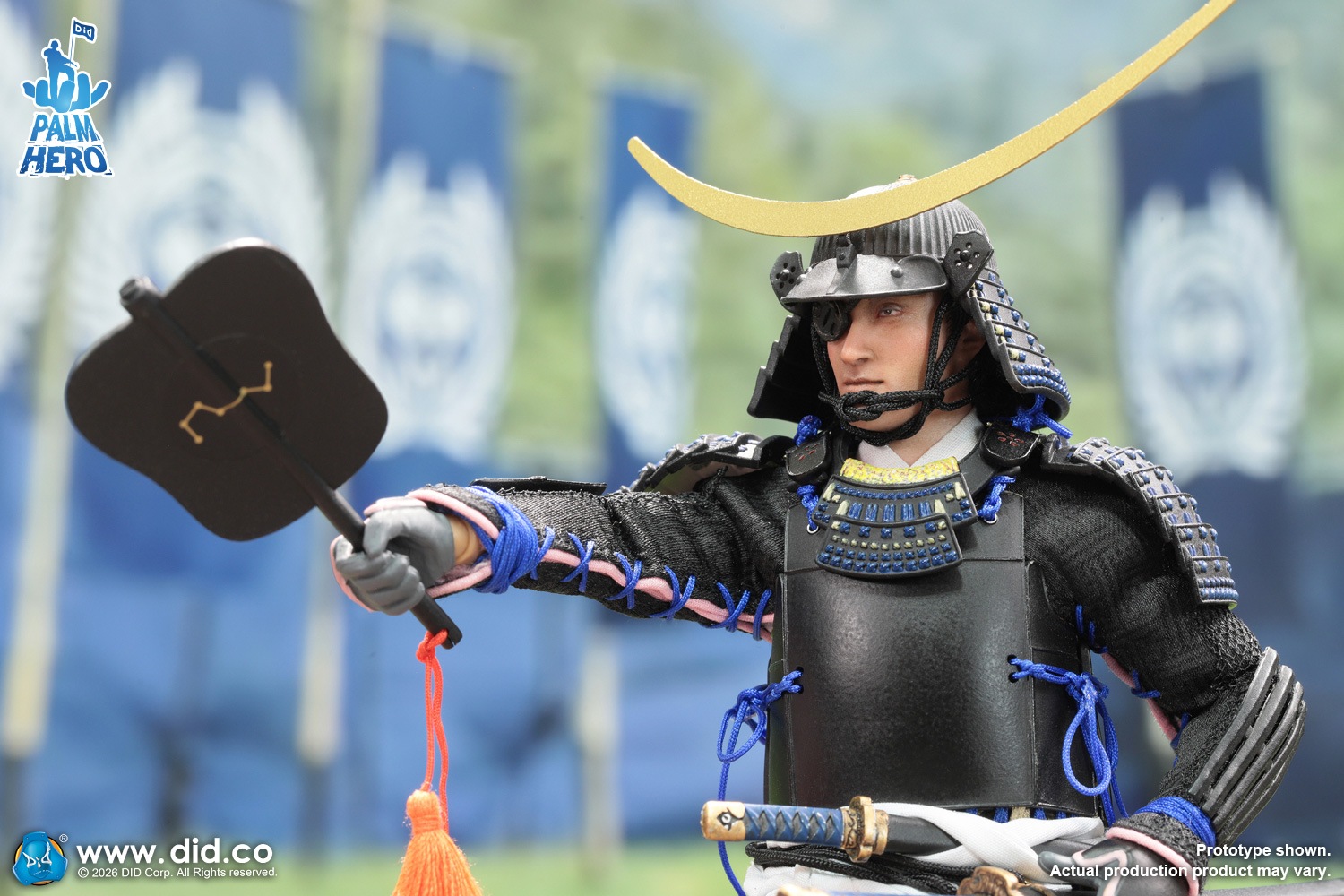 予約 DID 1/12 『戦国の英雄』シリーズ 第4弾 伊達政宗 XJ80030 Palm