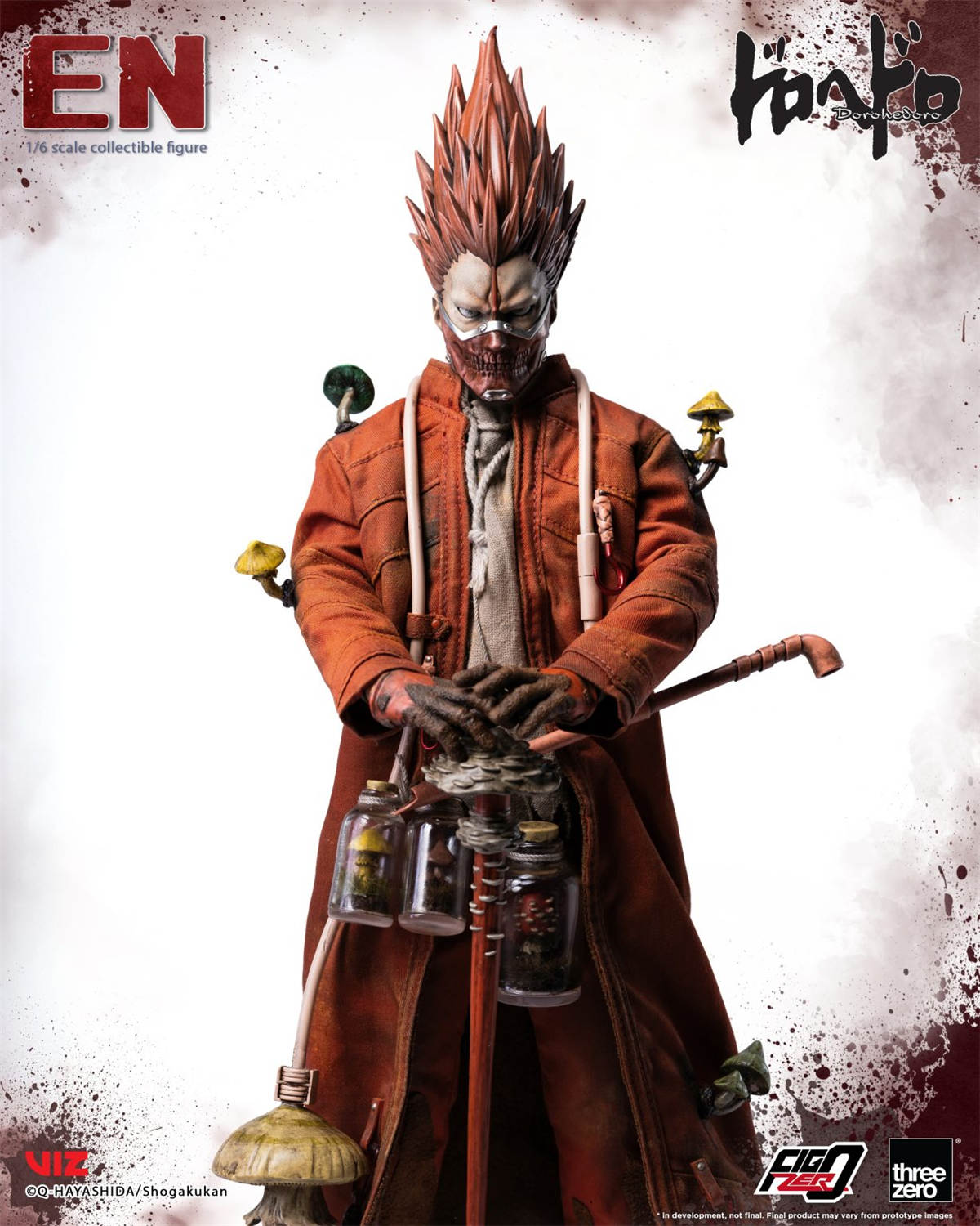 ドロヘドロ フィギュア threezero 2種セット Dorohedoro 予約 threezero 1/6 『ドロヘドロ』 煙 3Z0877 Dorohedoro En