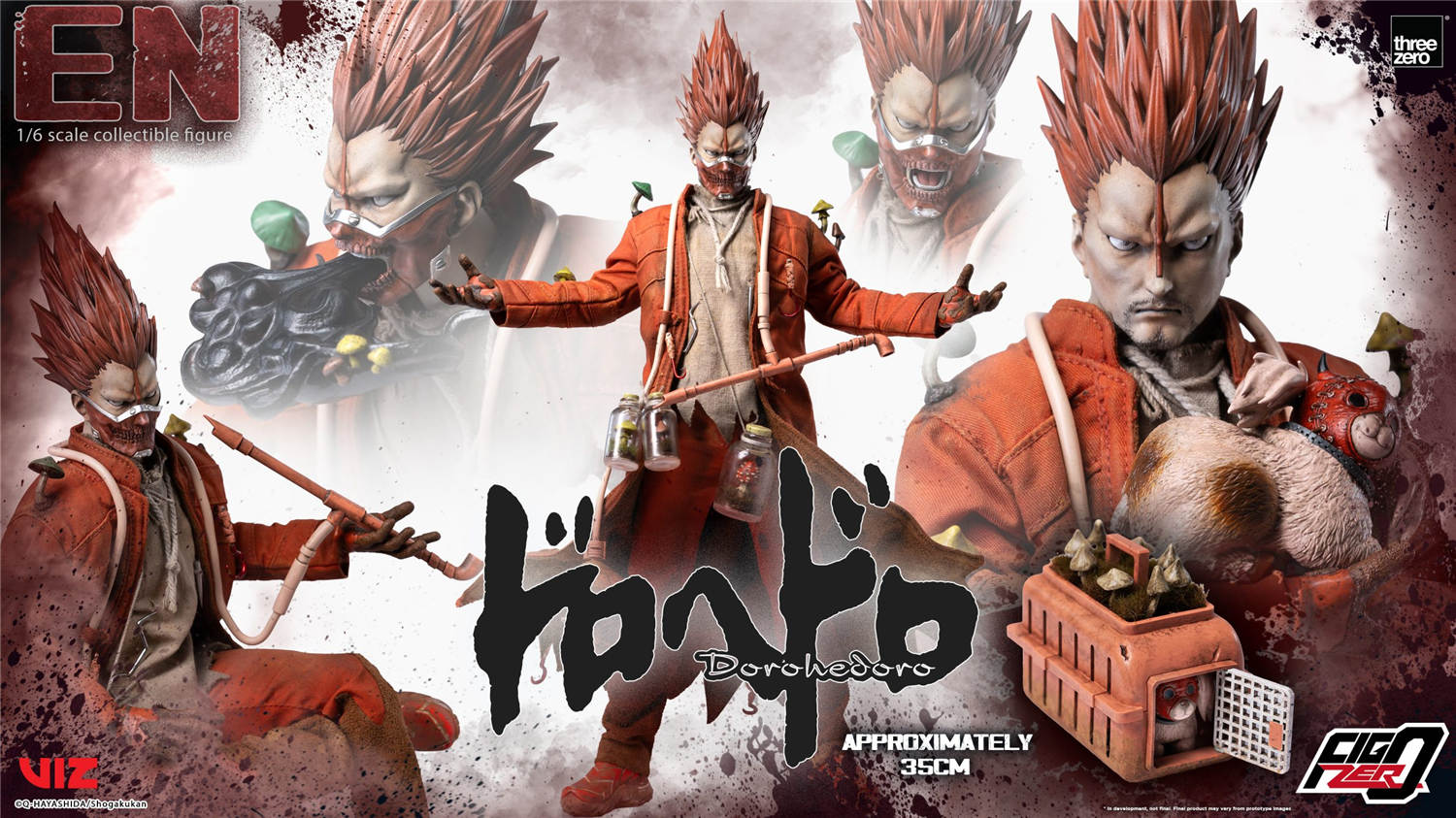 予約 threezero 1/6 『ドロヘドロ』 煙 3Z0877 Dorohedoro En