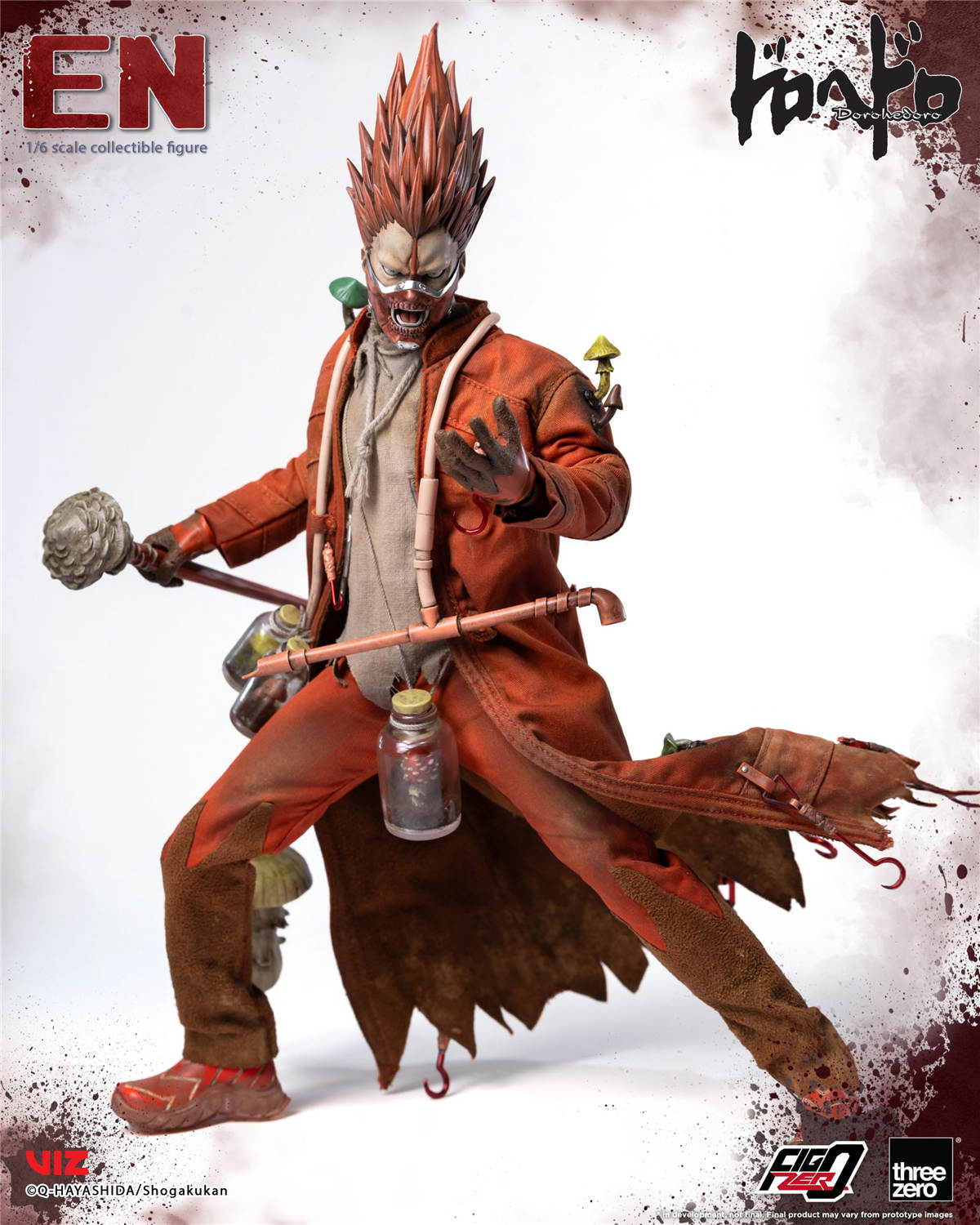 予約 threezero 1/6 『ドロヘドロ』 煙 3Z0877 Dorohedoro En