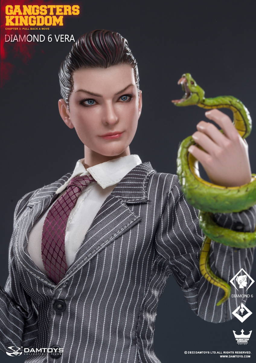 DAMTOYS 1/6 ギャングスターズ・キングダム ダイヤモンド6 ヴェラ 未