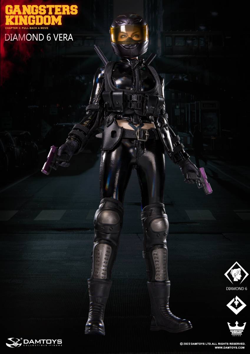DAMTOYS 1/6 ギャングスターズ・キングダム ダイヤモンド6 ヴェラ 未