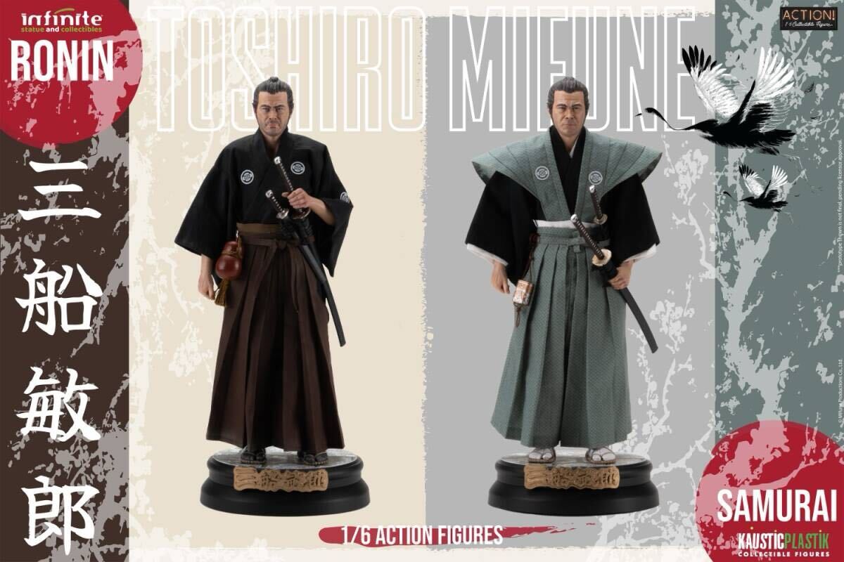 Infinite Statue x Kaustic Plastik 1/6 三船 敏郎 DX.Ver 2体セット