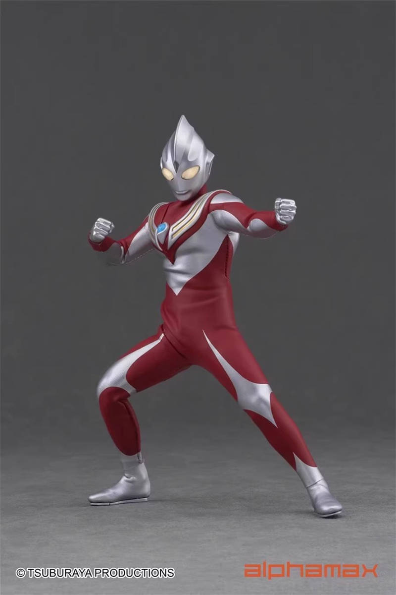 AlphamaxウルトラマンティガPowerType16.5cmBR55713K 予約 ALPHAMAX ウルトラマン ティガ パワータイプ ライトアップ機能