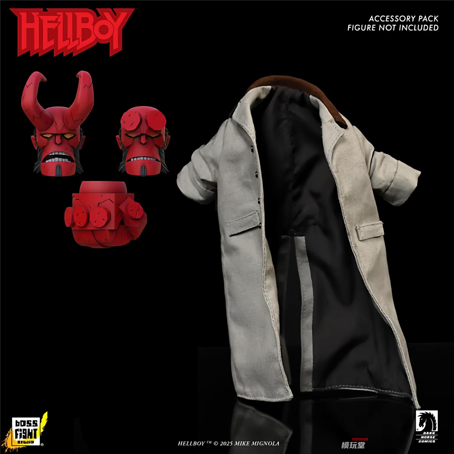 予約 Boss Fight Studio 1/12 ヘルボーイ 専用 アクセサリー パック