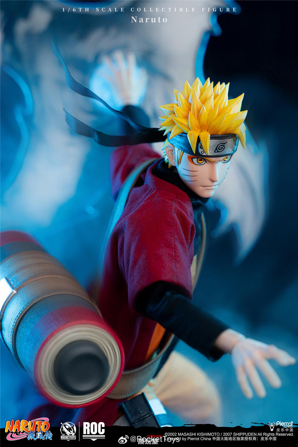 予約 RocketToys 1/6 『NARUTO -ナルト- 疾風伝』うずまきナルト 仙人