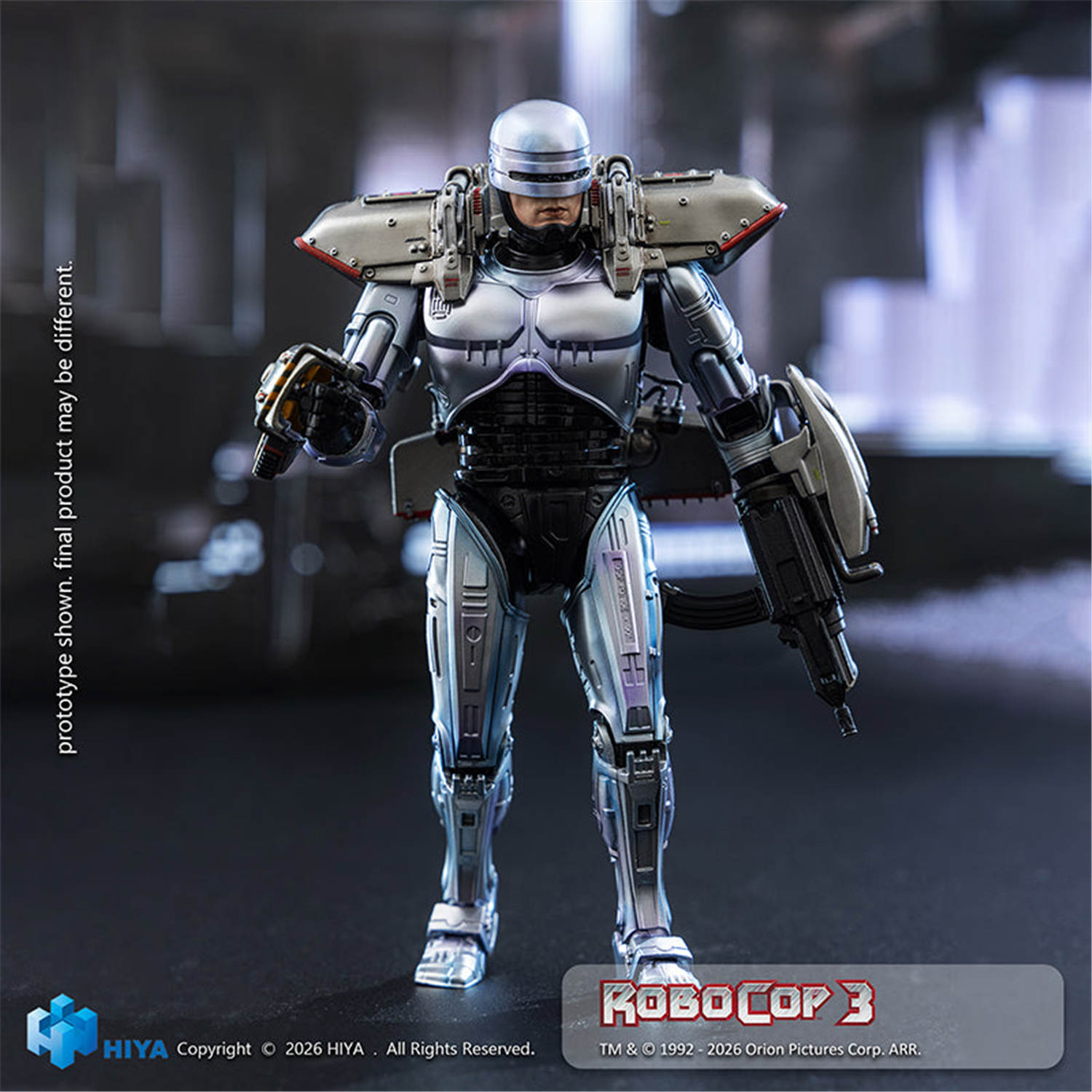 ロボコップ アルファコマンド 12インチ　美品✨ 予約 HIYA 1/12 『ロボコップ3』 ロボコップ ESR0306 Exquisite Super