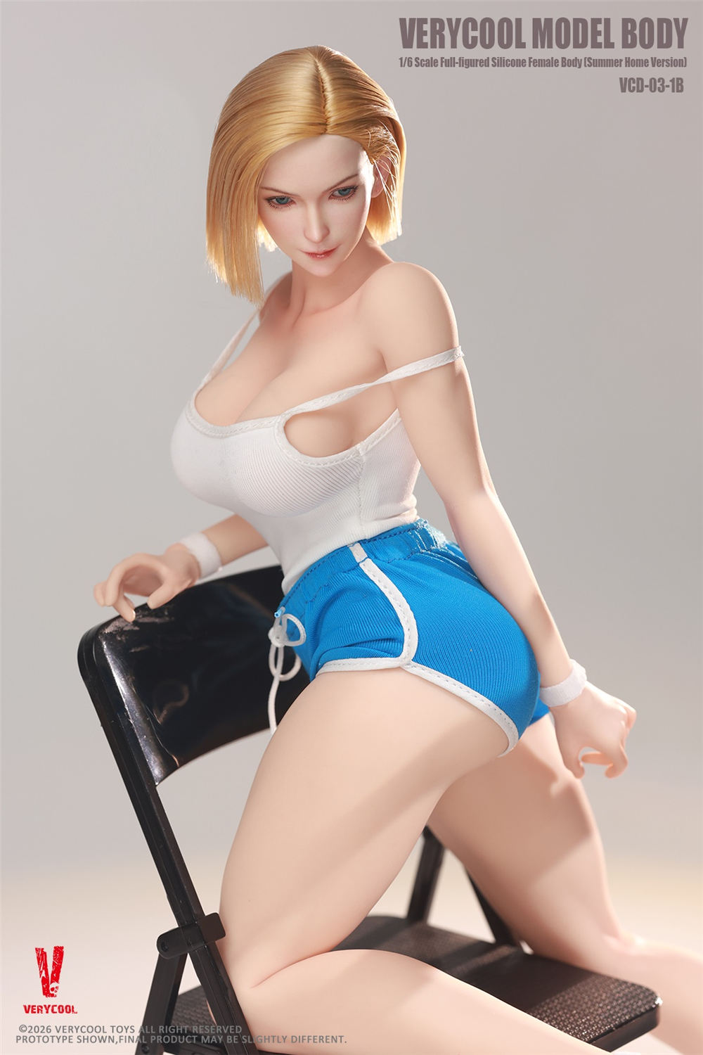 予約 VERYCOOL 1/6 No.3 シームレス女性素体 夏・ルームウェア版 VCD
