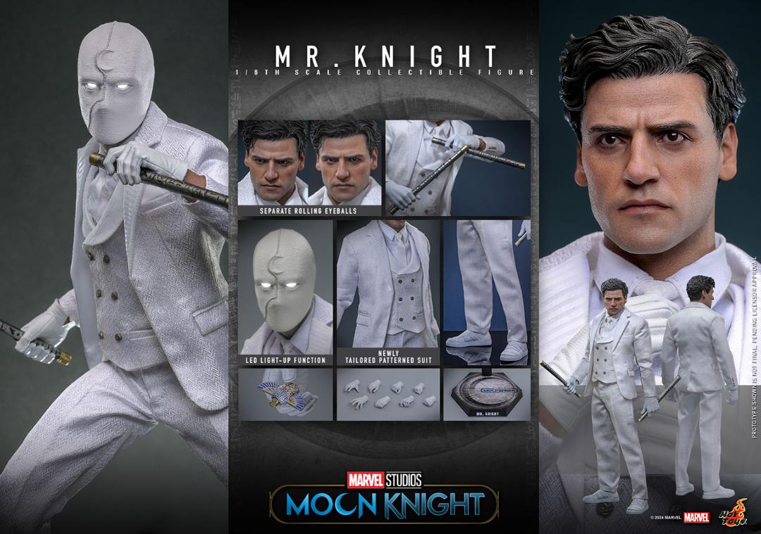 hottoysムーンナイト& soosoo toys ミスターナイト2体セット ホットトイズ 1/6 『ムーンナイト』 Mr.ナイト TMS139 Moon Knight