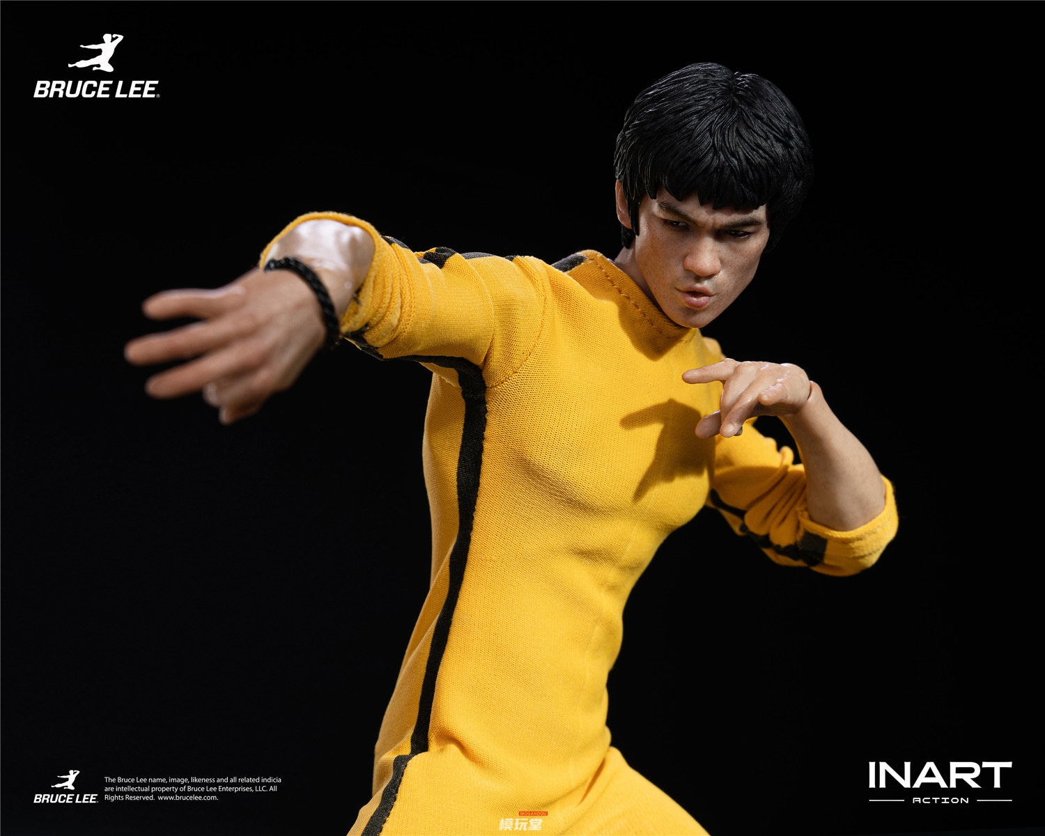 予約 INART Action 1/12 ブルース・リー イエロー・ジャンプスーツ Ver