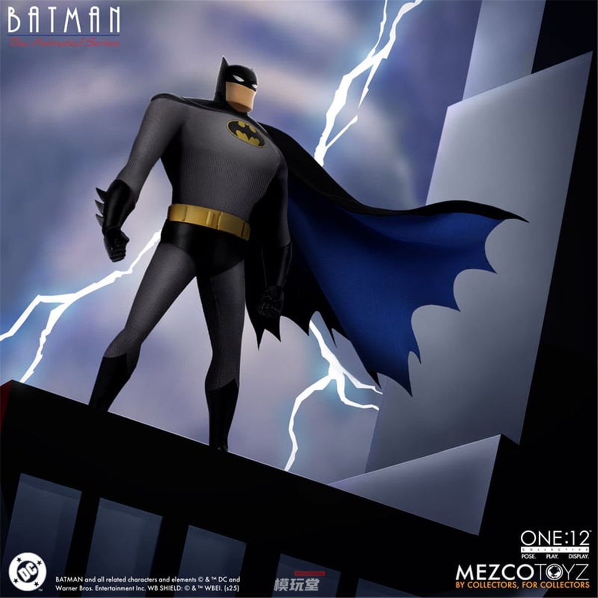 バットマン　アニメイテッド 予約 Mezco Toyz 1/12 『バットマン：アニメイテッド・シリーズ