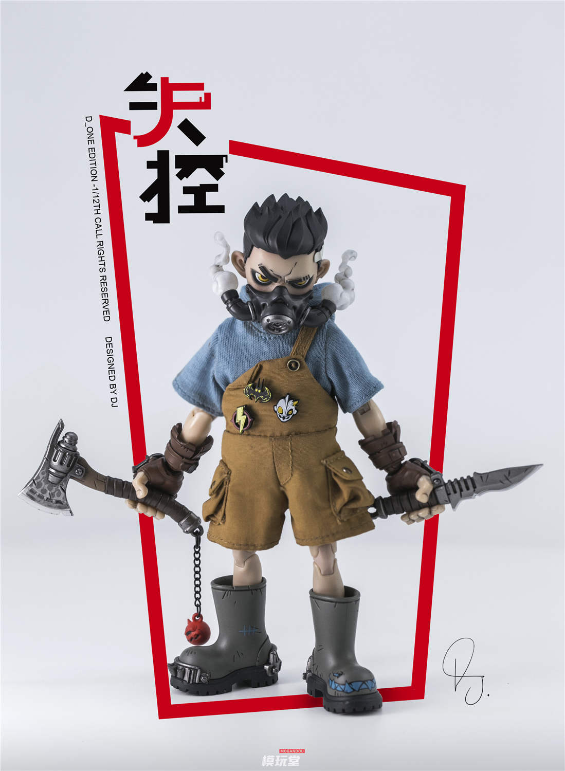 D-BOYS BE AMBITIOUS Vol.1,2 2種類セット 予約 D_ONE STUDIO 1/12 RAGE-ZBOYSシリーズ 牙仔 日常.Ver / 暴走.Ver