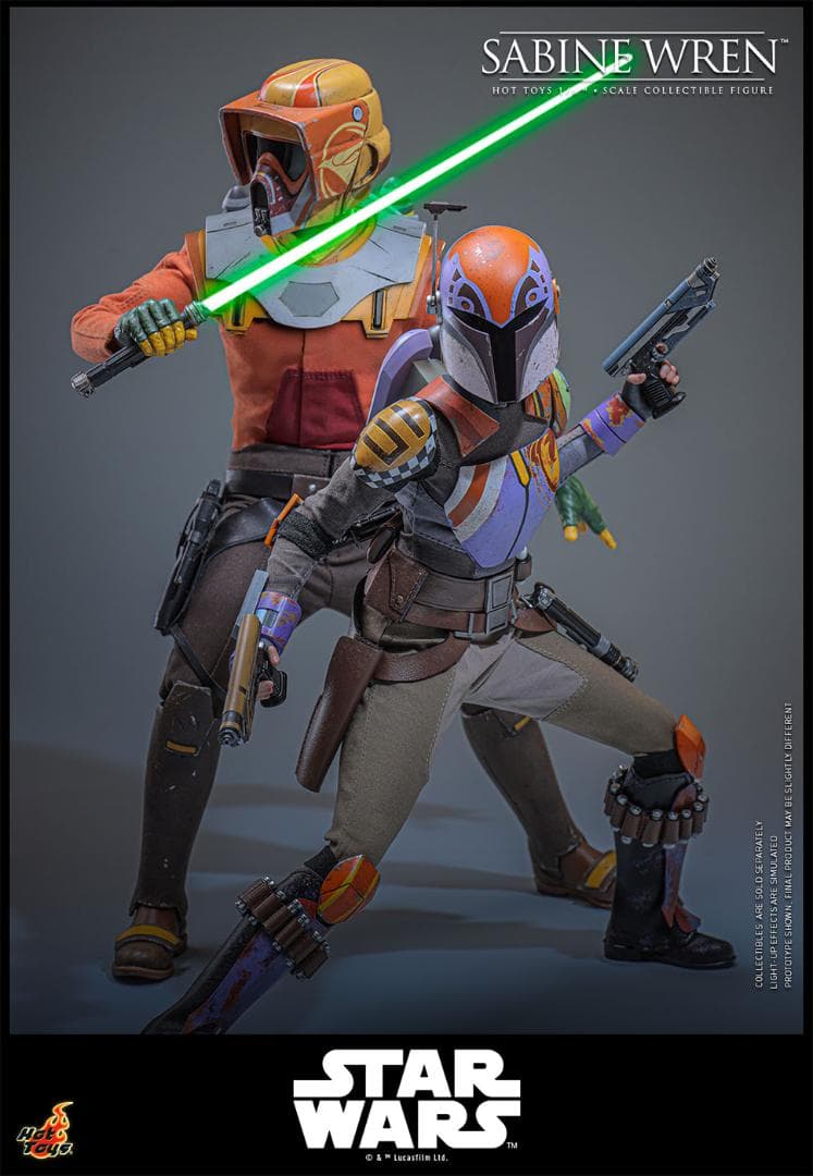 ホットトイズ 1/6 『スター・ウォーズ 反乱者たち』 サビーヌ・レン
