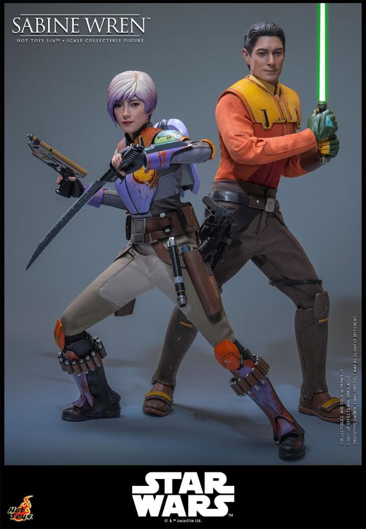 ホットトイズ 1/6 『スター・ウォーズ 反乱者たち』 サビーヌ・レン