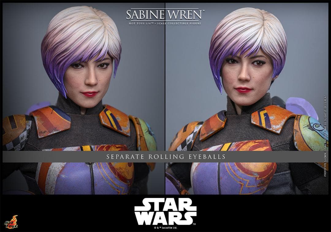 ホットトイズ 1/6 『スター・ウォーズ 反乱者たち』 サビーヌ・レン
