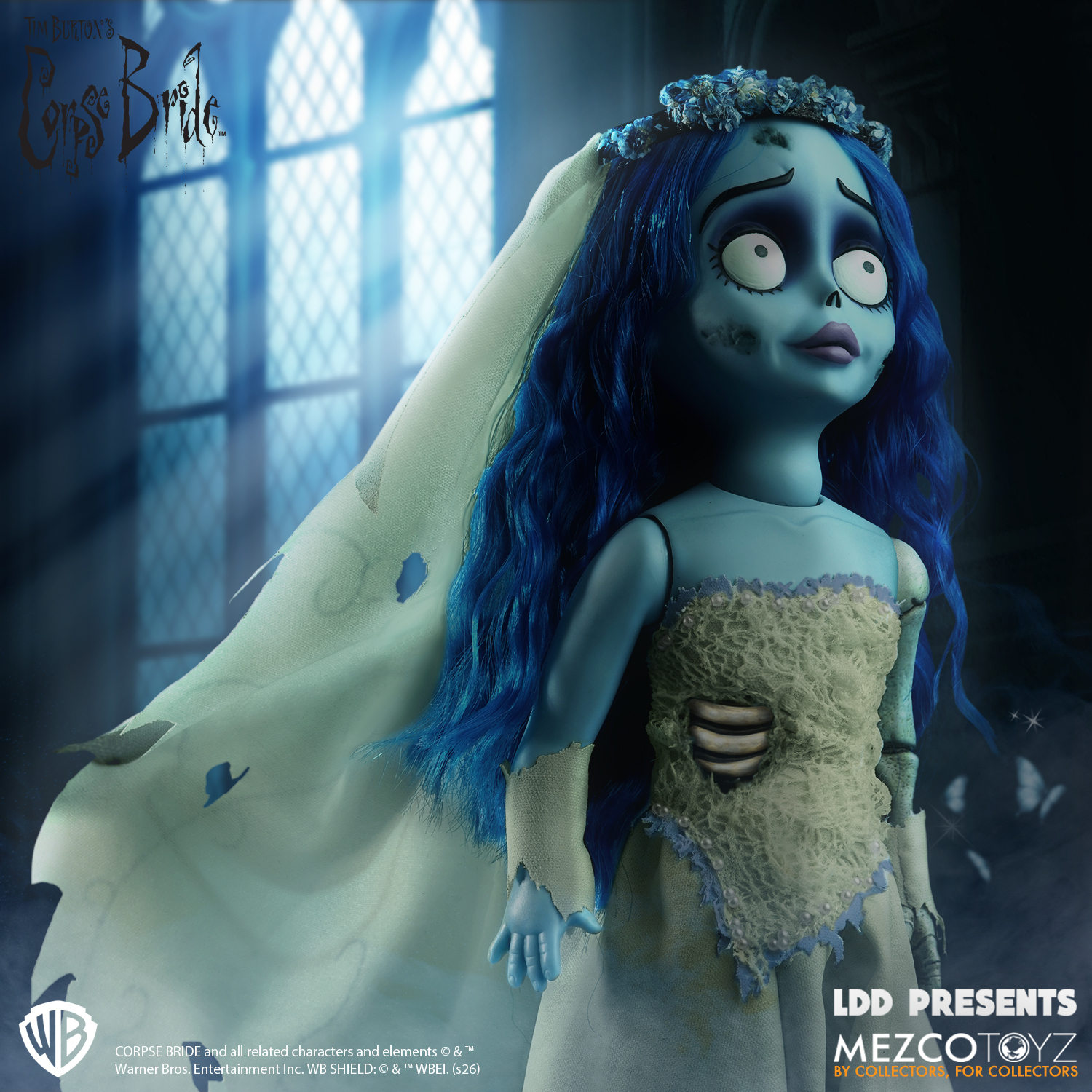 予約 Mezco Toyz LDD Presents コープスブライド：エミリー Corpse