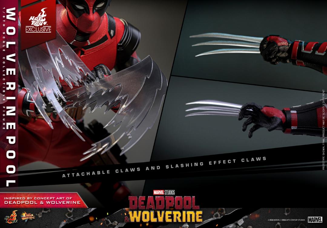 ホットトイズ 1/6 『デッドプール＆ウルヴァリン』 ウルヴァリンプール