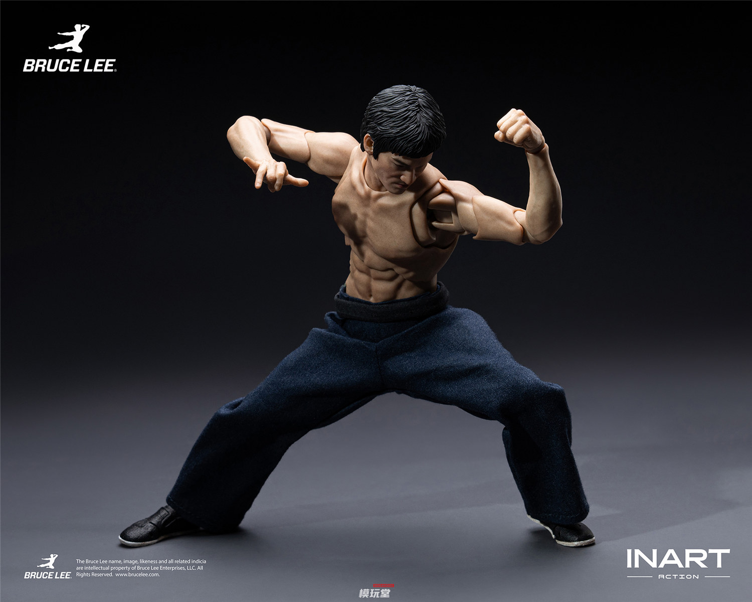 予約 INART Action 1/12 ブルース・リー カンフー Ver. Gy A037 Bruce