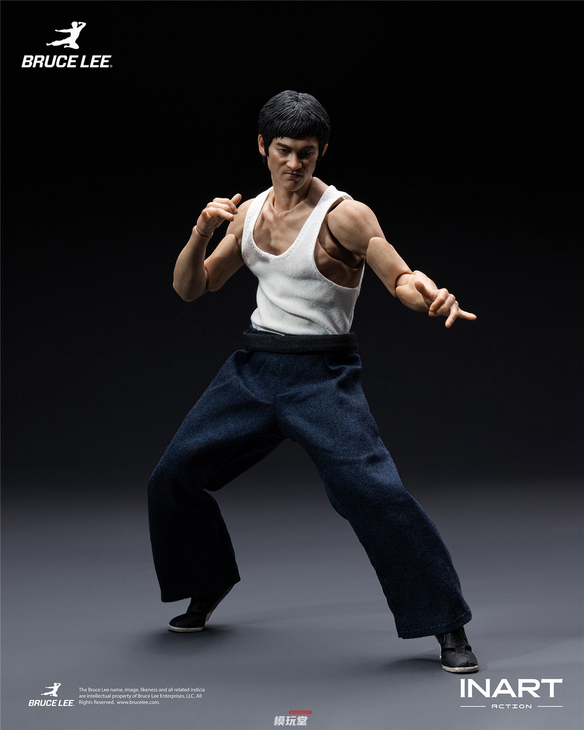 予約 INART Action 1/12 ブルース・リー カンフー Ver. Gy A037 Bruce