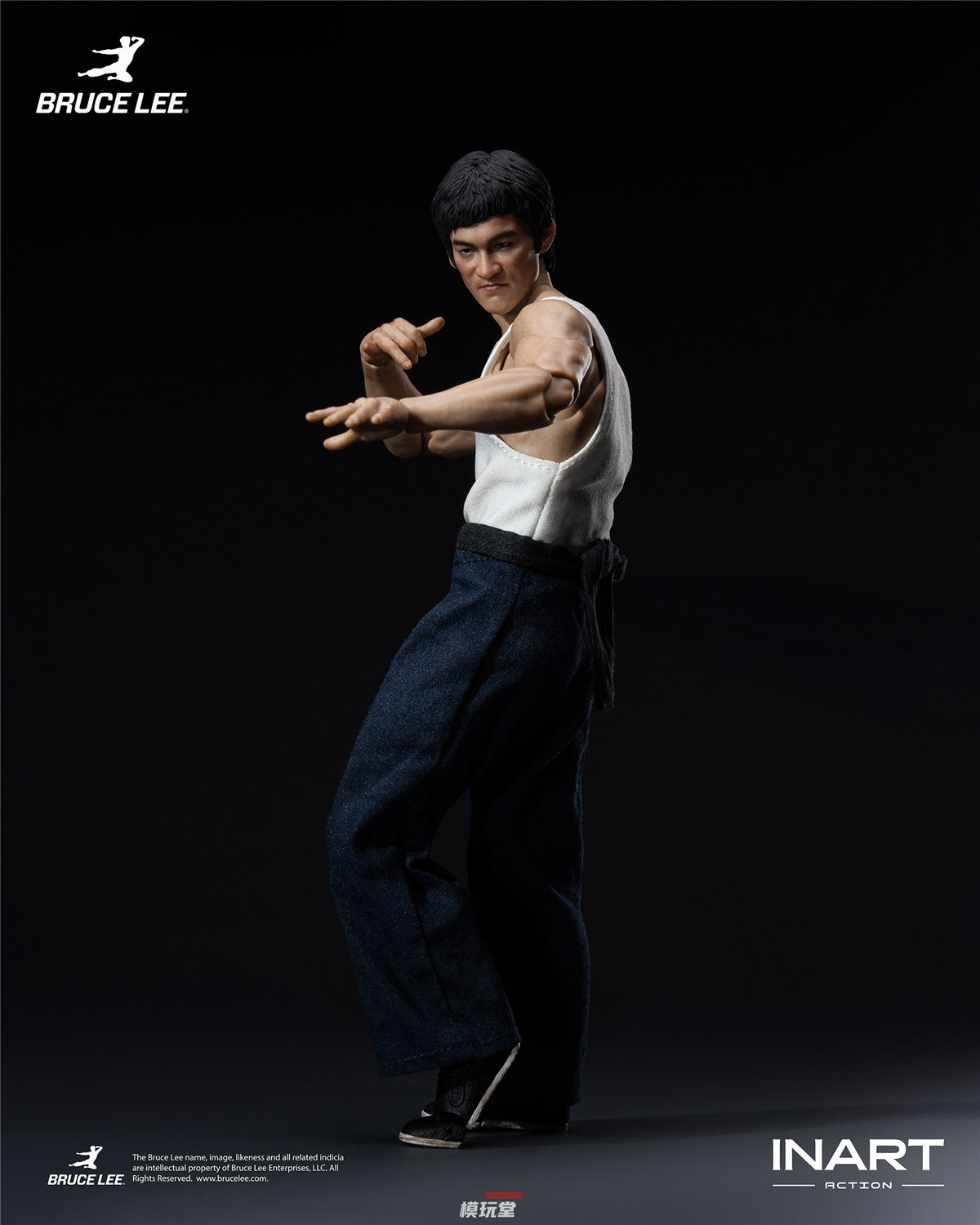 予約 INART Action 1/12 ブルース・リー カンフー Ver. Gy A037 Bruce