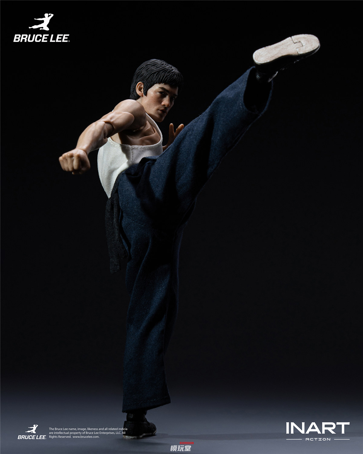 予約 INART Action 1/12 ブルース・リー カンフー Ver. Gy A037 Bruce