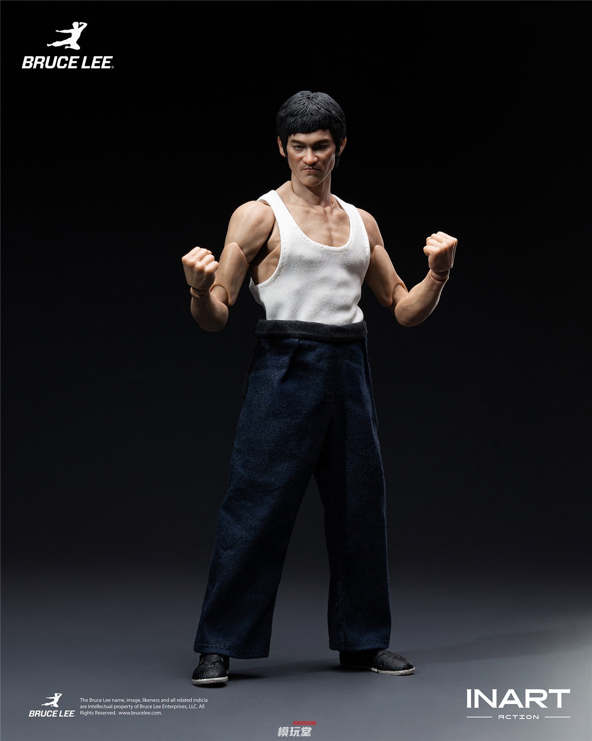 予約 INART Action 1/12 ブルース・リー カンフー Ver. Gy A037 Bruce