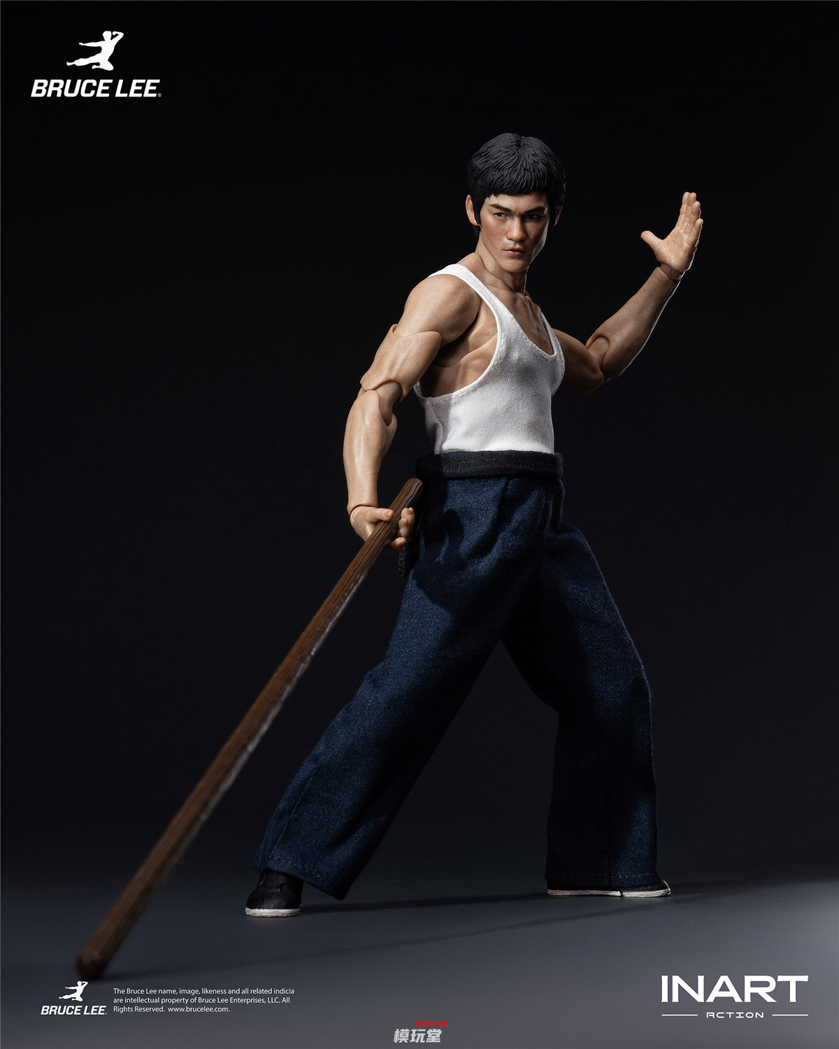 予約 INART Action 1/12 ブルース・リー カンフー Ver. Gy A037 Bruce