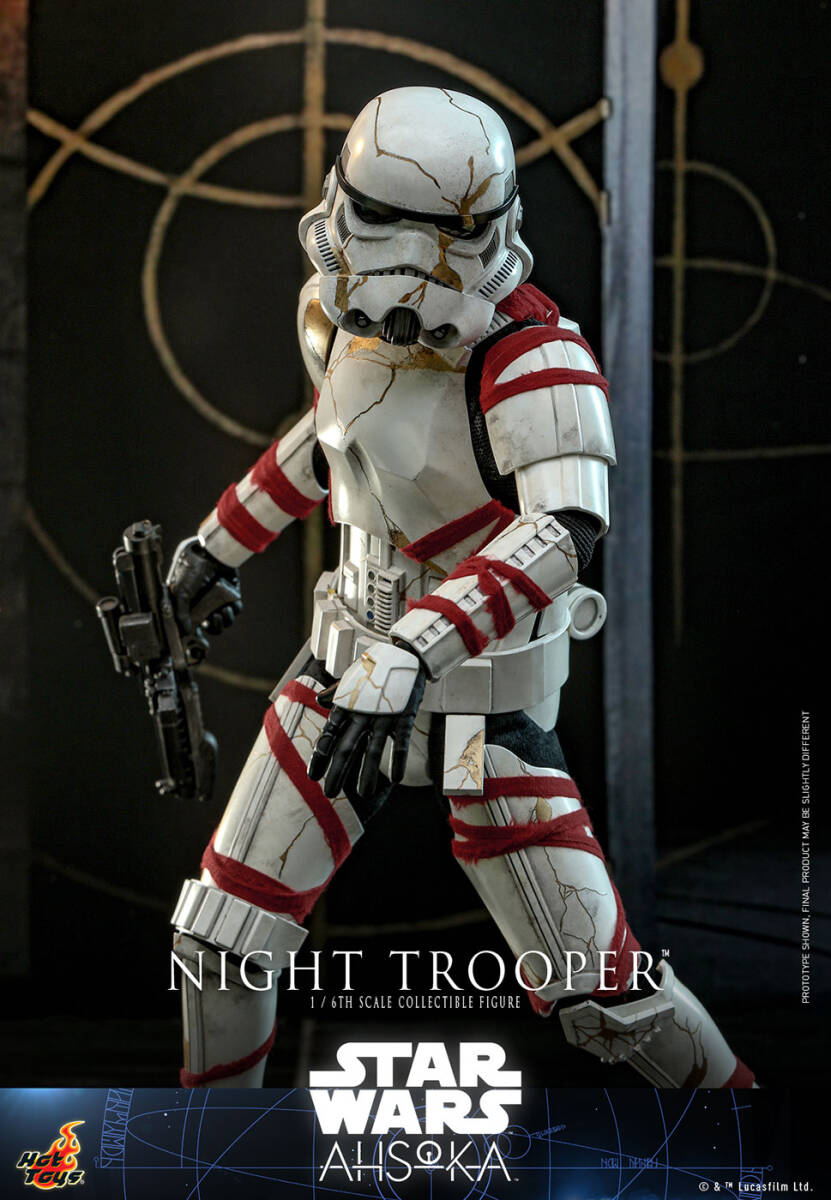 ホットトイズ 1/6 スター・ウォーズ アソーカ ナイト・トルーパー 未