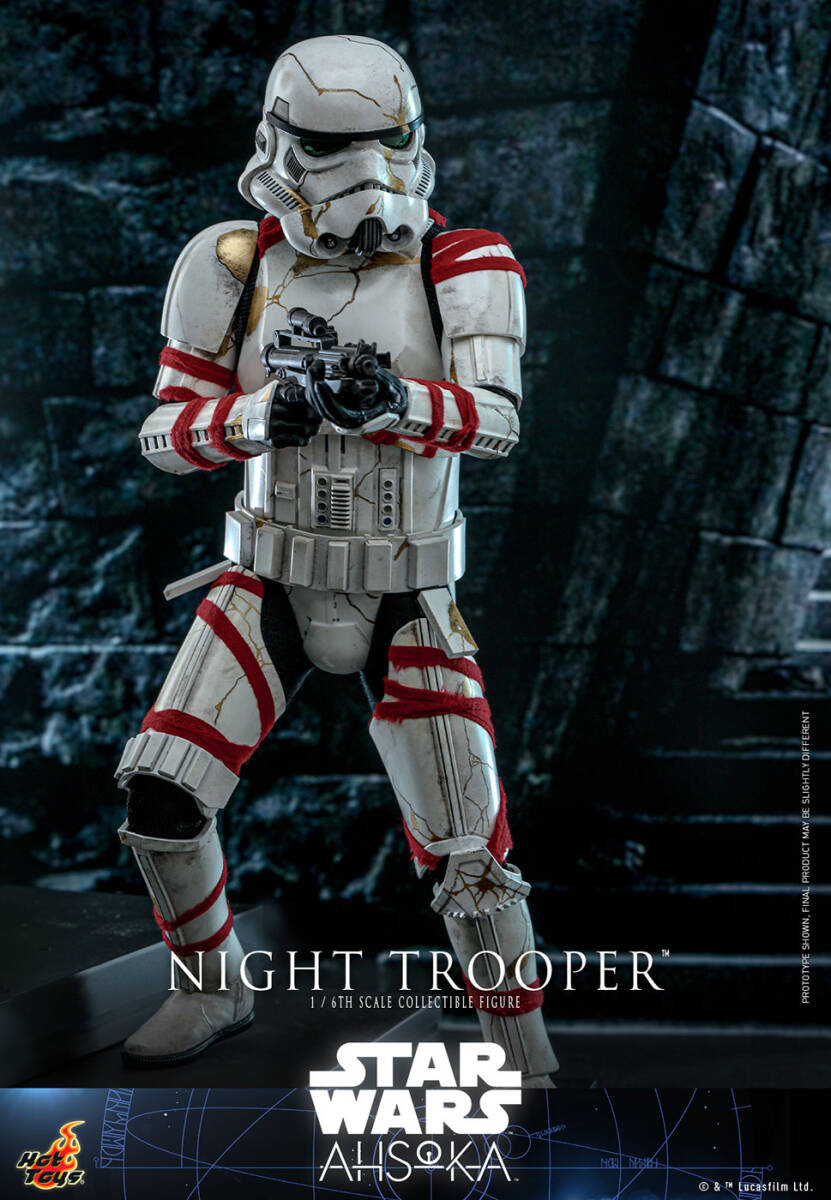 ホットトイズ 1/6 スター・ウォーズ アソーカ ナイト・トルーパー 未