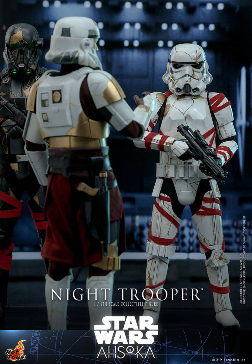 ホットトイズ 1/6 スター・ウォーズ アソーカ ナイト・トルーパー 未
