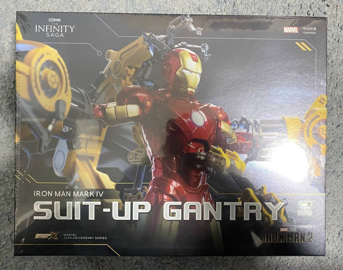 ZD TOYS 1/10 アイアンマン マーク4 パワードスーツ装着機 セット 10 