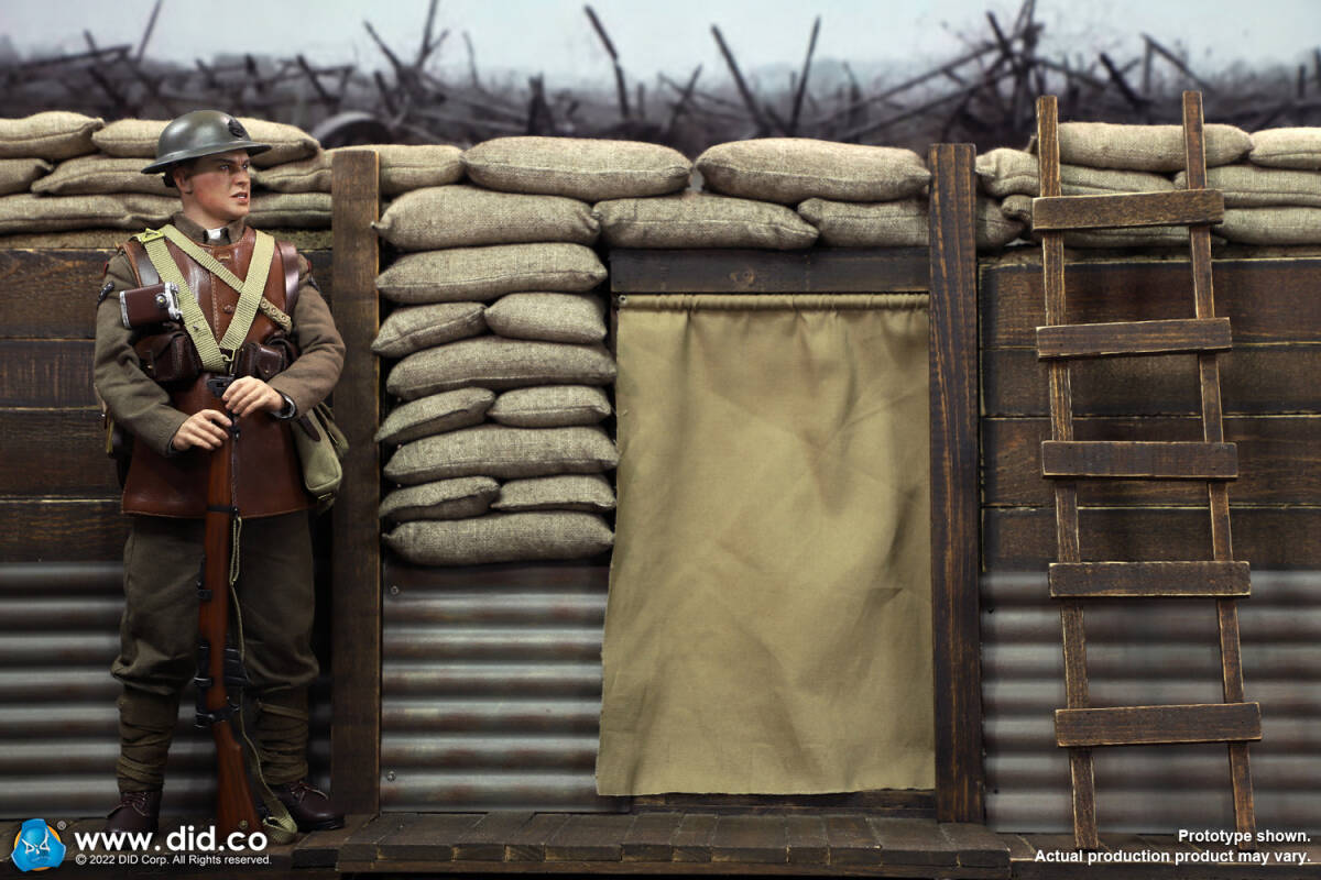 DID 1/12 WW1 塹壕 ジオラマ セット B 未開封新品 E60064 Trench