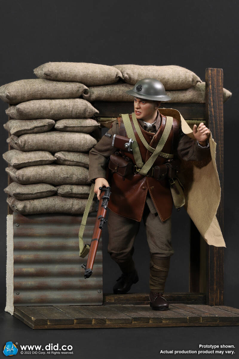 DID 1/12 WW1 塹壕 ジオラマ セット B 未開封新品 E60064 Trench
