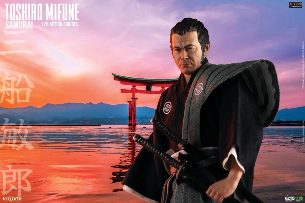 Infinite Statue x Kaustic Plastik 1/6 三船 敏郎 武士(侍).Ver
