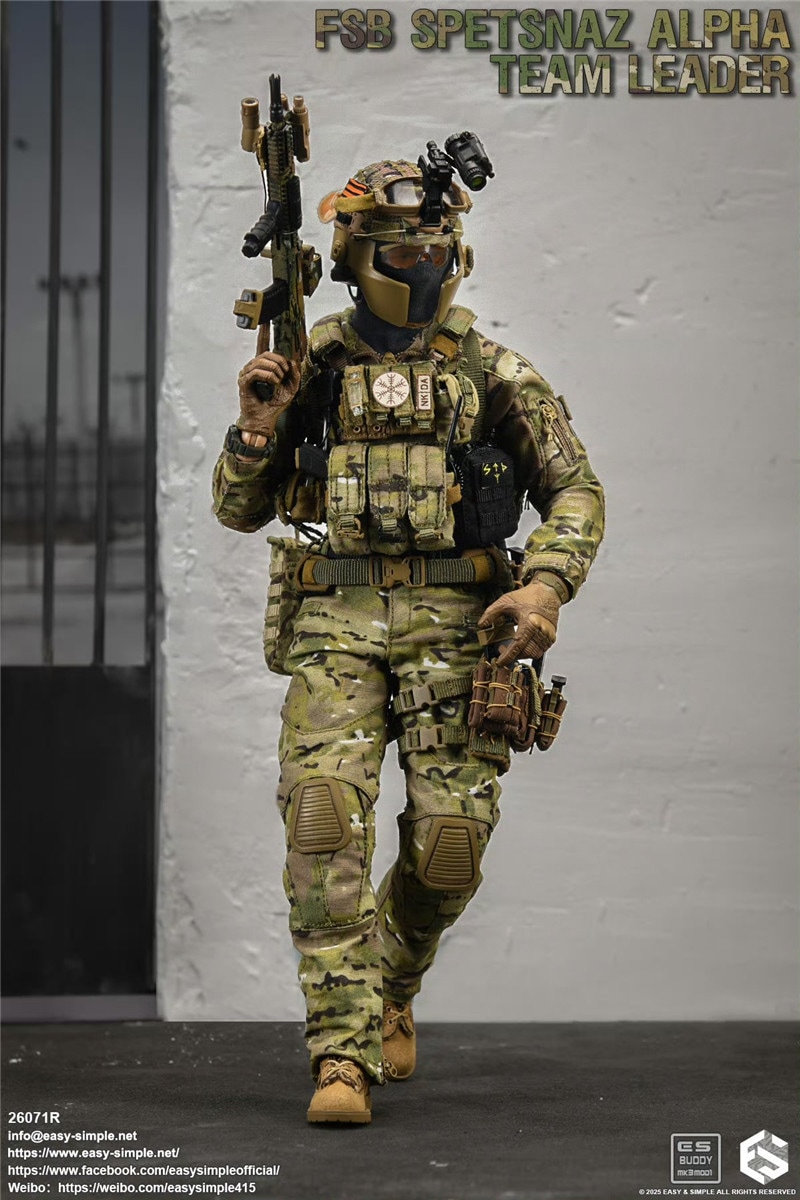Easy&Simple ロシア FSB アルファ・チーム・リーダー 26071R Easy&Simple 1/6 ロシア FSB アルファ・チーム・リーダー 26071R FSB