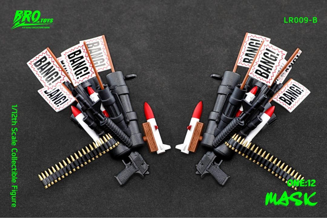 BROTOYS 1/12 マスク LR009B Mask Action Figure アクションフィギュア