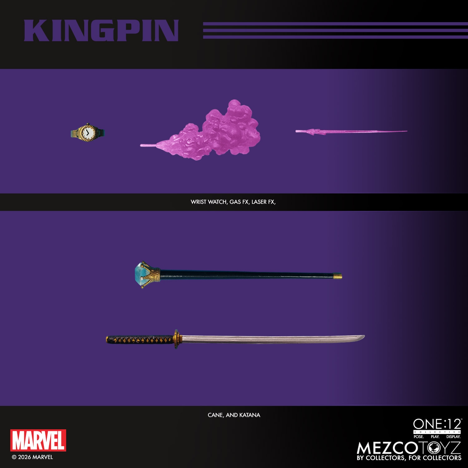 予約 Mezco Toyz 1/12 キングピン Kingpin Action Figure アクション