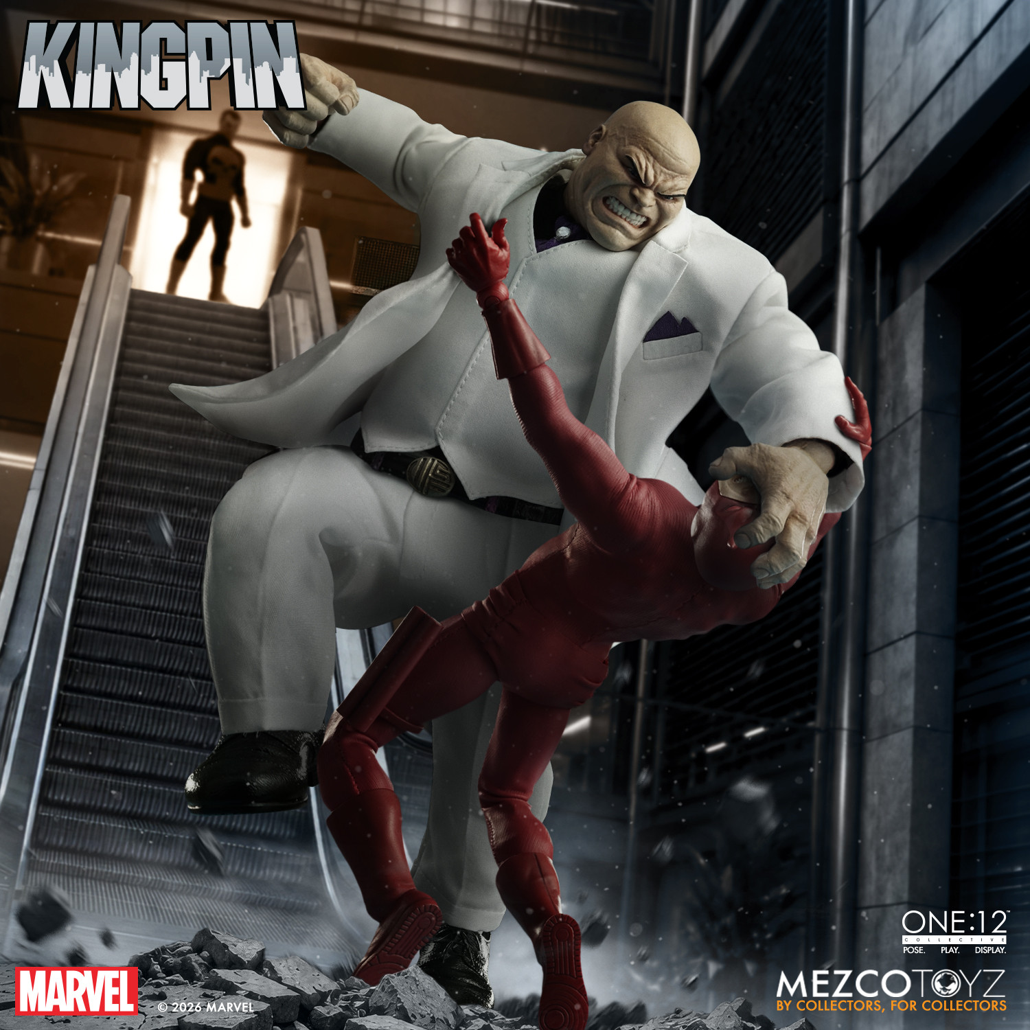 予約 Mezco Toyz 1/12 キングピン Kingpin Action Figure アクション