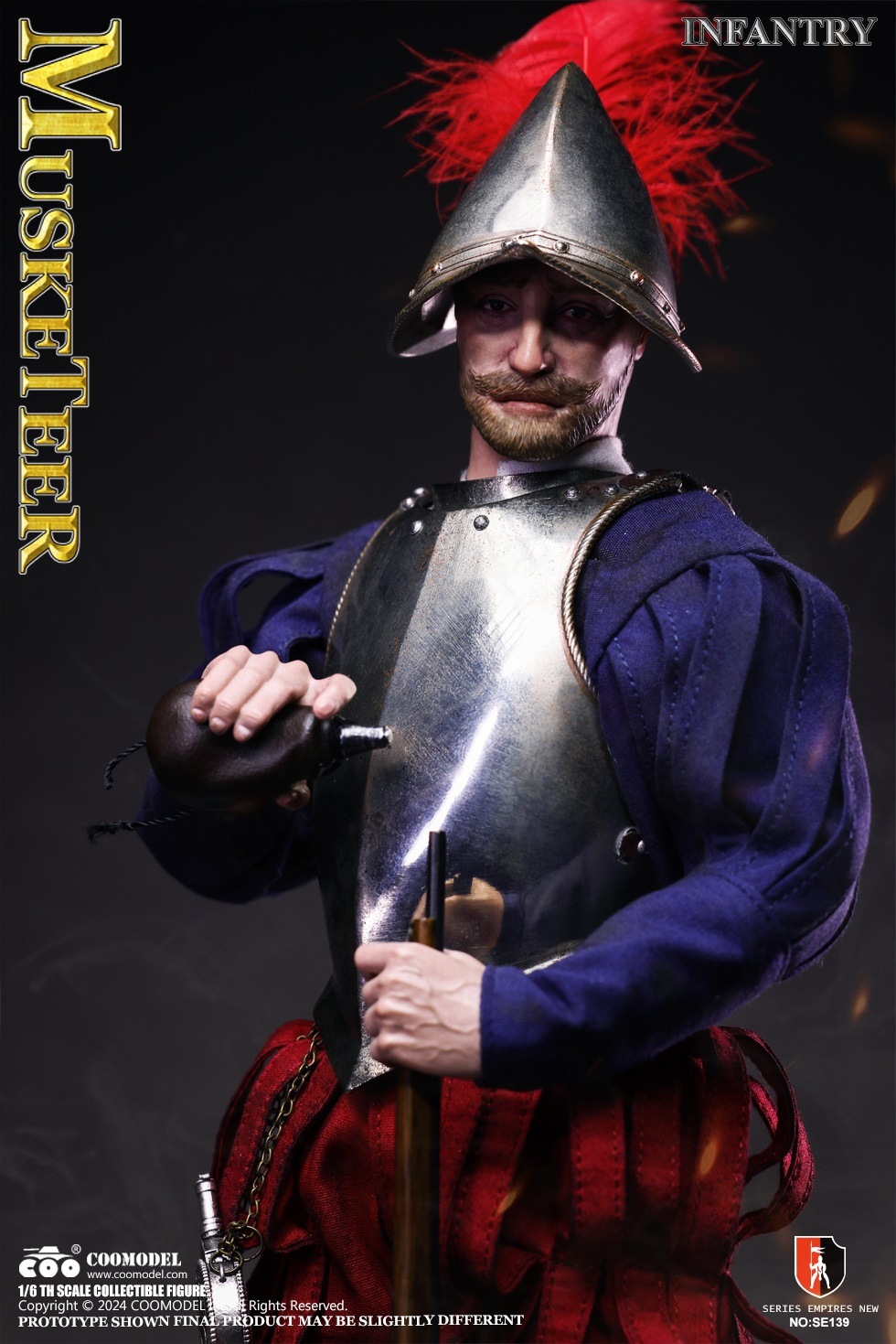 COOMODEL 1/6 帝国シリーズ スパニッシュ コンキスタドール マスケット