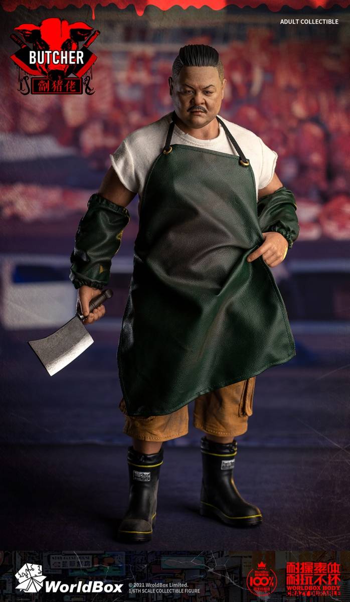 WorldBox 1/6 ダウンタウン 肉屋 ブッチャー AT033 WorldBox 1/6 ダウンタウン 肉屋 ブッチャー 未開封新品 AT033 BUTCHER