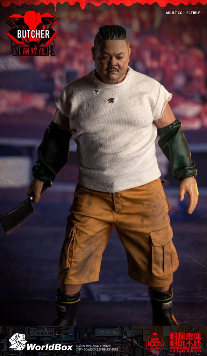 WorldBox 1/6 ダウンタウン 肉屋 ブッチャー 未開封新品 AT033 BUTCHER